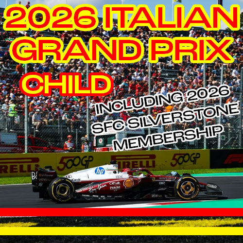 2026 Italian Grand Prix - Child (inc. SFC Silverstone 2026 Membership)