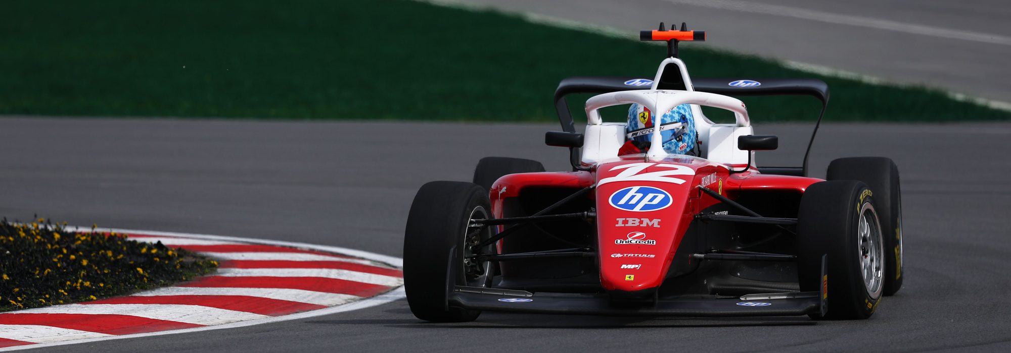 MONTREAL, QUEBEC - MAY 23: Alba Larsen of Denmark and MP Motorsport (12) on track during F1 Academy Round 2 race 1 at Circuit Gilles Villeneuve on May 23, 2026 in Montreal, Quebec. (Photo by Jordan McKean/LAT Images)